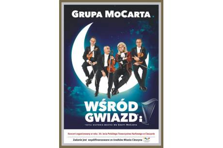 Grupa MoCarta wśród gwiazd i harf